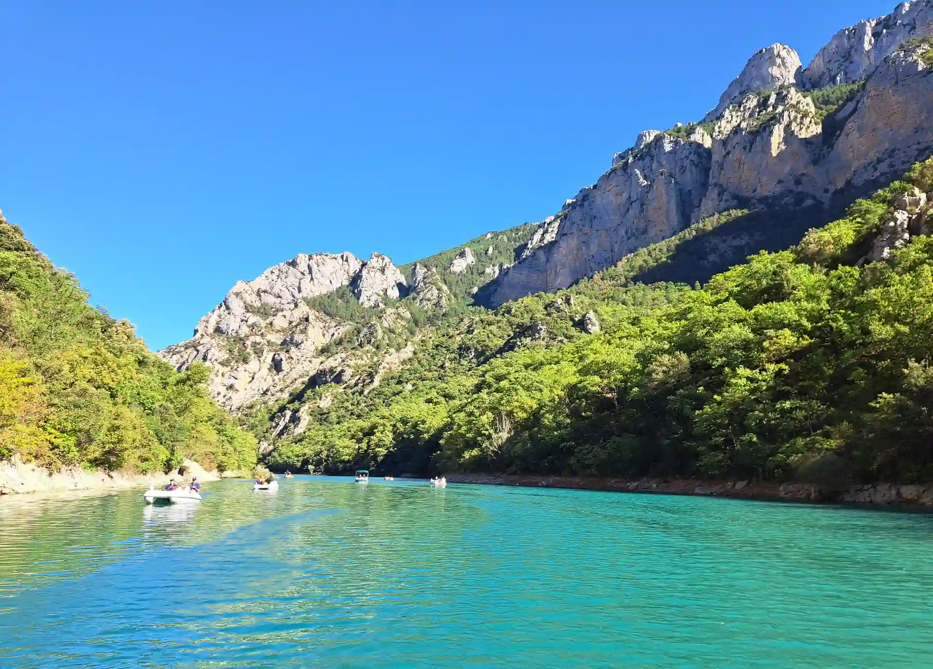 louer pedalo verdon